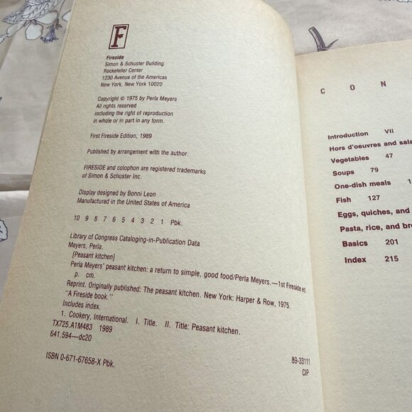 Perla Meyers’ Peasant Kitchen A Return to Simple Hearty Food - Picture 3 of 4